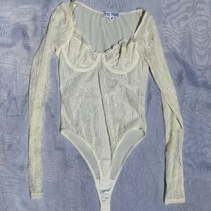 Sexy See Thru Bodysuit